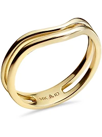 Devata Wishbone Arch Ring 14K Gold