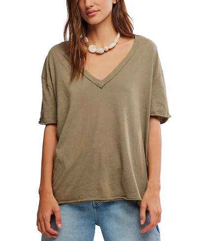 Free People Women's Nina V-Neck T-Shirt
