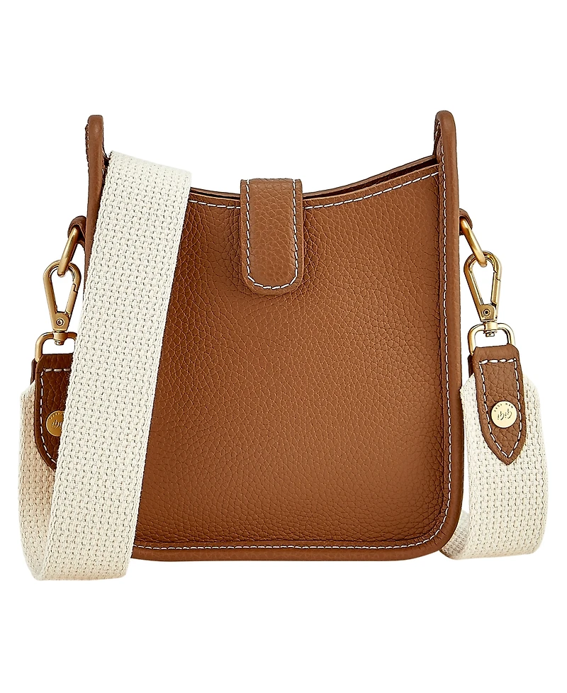 GiGi New York Ellie Pebble Leather Crossbody Bag