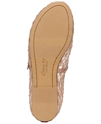 Circus Ny by Sam Edelman Women's Sofie Mesh Mary-Jane Ballet Flats