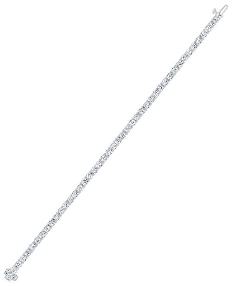 Macy's White Diamond Bracelet (5 ct. t.w.) in 10k Yellow Gold (also in 10k White Gold)