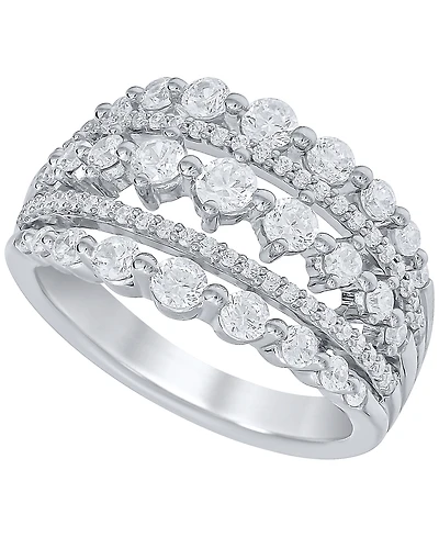 Macy's White Diamond Ring (1-1/2 ct. t.w.) in 14k White Gold