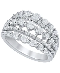 Macy's White Diamond Ring (1-1/2 ct. t.w.) in 14k White Gold