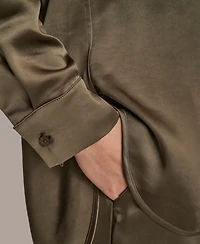 Donna Karan Weekend Women's Woven Button-Down Shirt