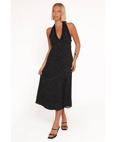 Petal and Pup Women's Stasia Maxi Halter Dress