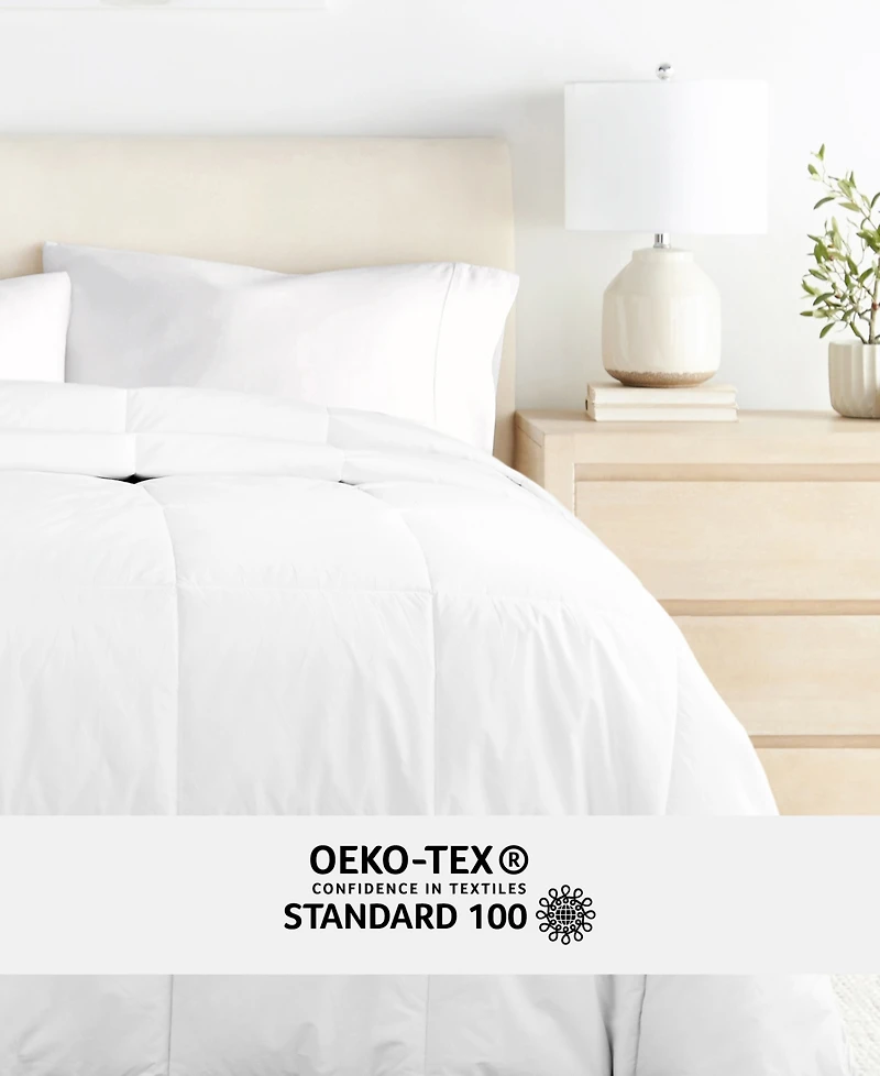 ienjoy Home Solid Cotton Comforter, King/California King