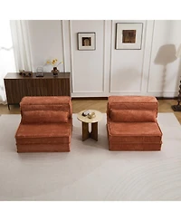 Streamdale Furniture Compression Sofa, Convertible Floor Sofa Bed, Modular Sectional