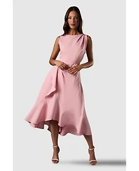 Coast Women's Waterfall Crepe Midi Dress