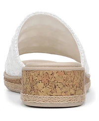 LifeStride Women's Breezy Washable Slide Wedge Sandals