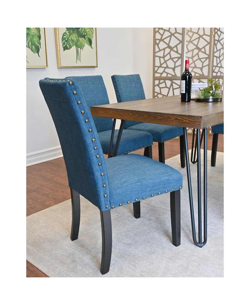 Streamdale Furniture Streamdale 6-Piece Dining Set with Table, 4 Chairs & Bench (3 Colors