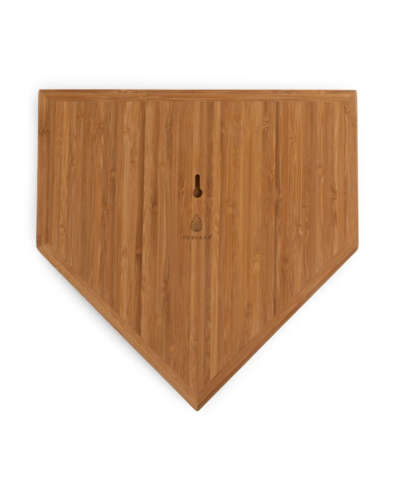 Toscana Baseball Home Plate 13" Serving Board
