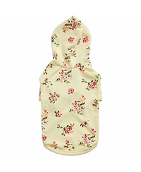 Blueberry Pet French Terry Knit English Rose Dog Sweatshirt and Hoodie