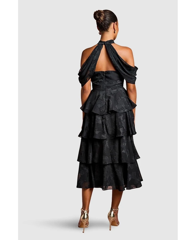 Coast Women's Cold Shoulder Midaxi Dress