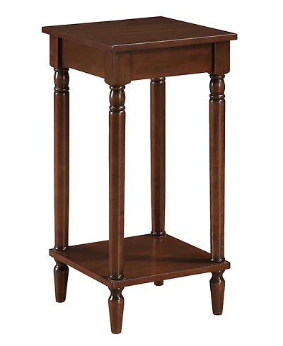 Convenience Concepts 14" French Rubberwood Traditional End Table
