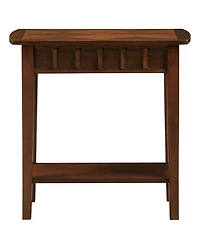 Convenience Concepts 24" Dennis Rubberwood End Table