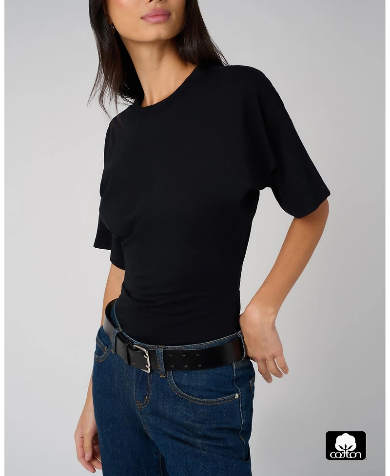 WeWoreWhat Women's Cinched T-Shirt Bodysuit