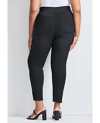 Avenue Women's Butter Denim Pull-On High Rise Jean