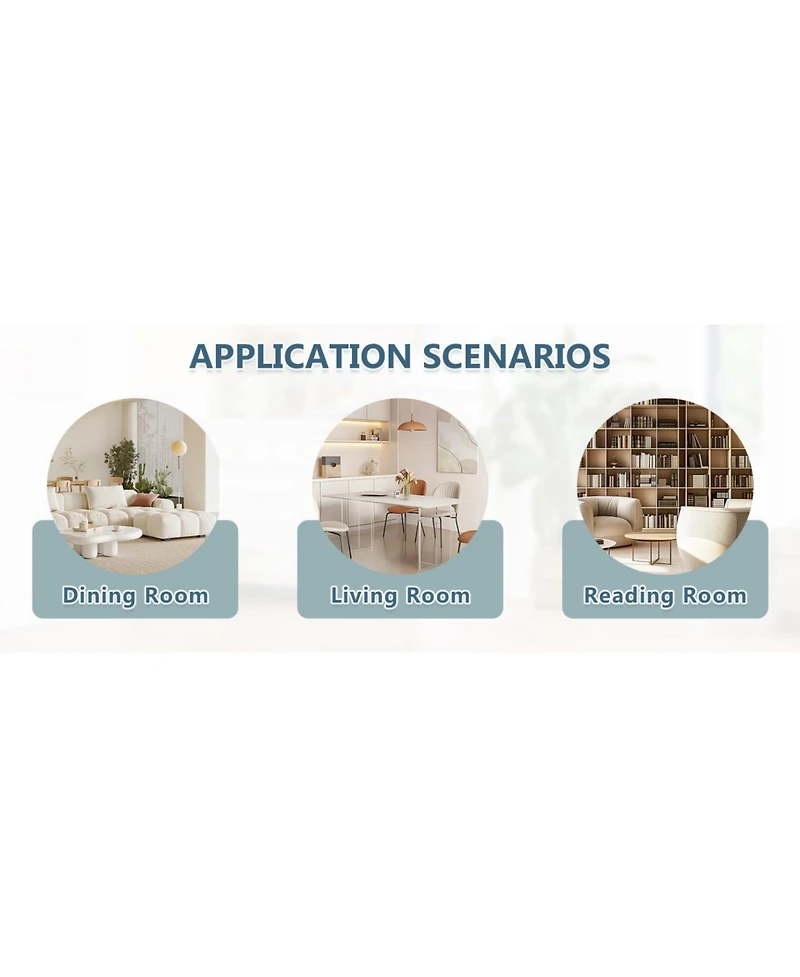 Streamdale Furniture Set of 2 Light Gray Pu Dining Chairs with Golden Metal Legs