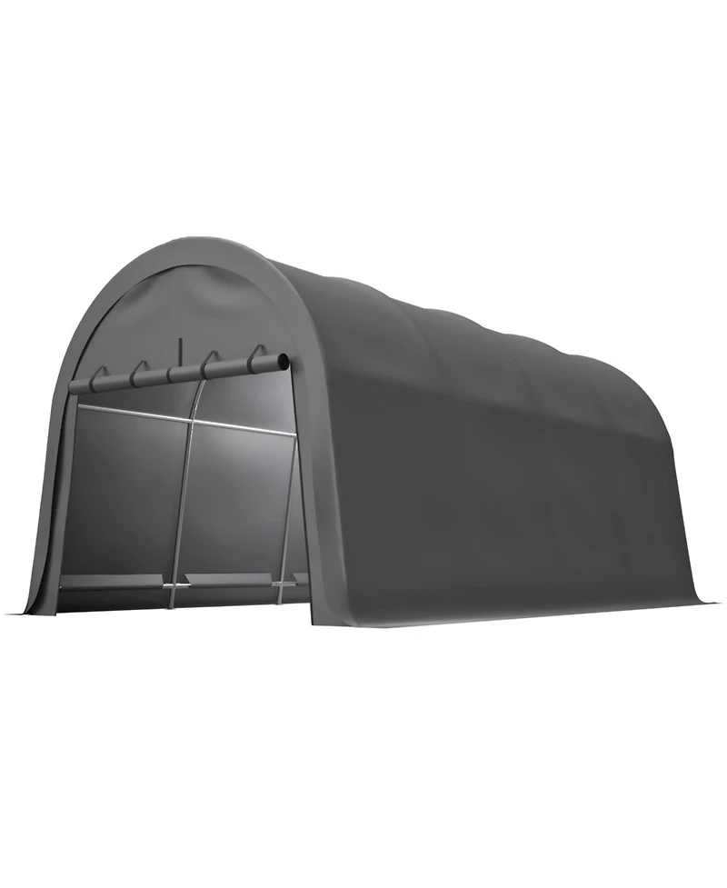 Streamdale Furniture Anti-Snow 10x20 Ft Carport, Commercial Grade Heavy Duty Portable Garage Canopy