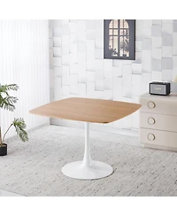 Streamdale Furniture 42" Square Tulip Dining Table (Seats 2-6) - Modern Mid-Century Kitchen Table