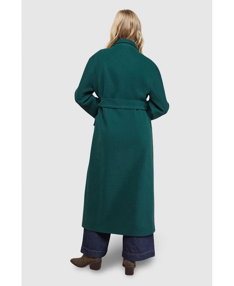 Oasis Women's Tie Belt Detail Midi Coat