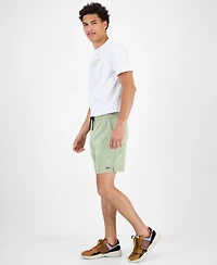 Guess Men's Solid Drawstring Swim Trunks