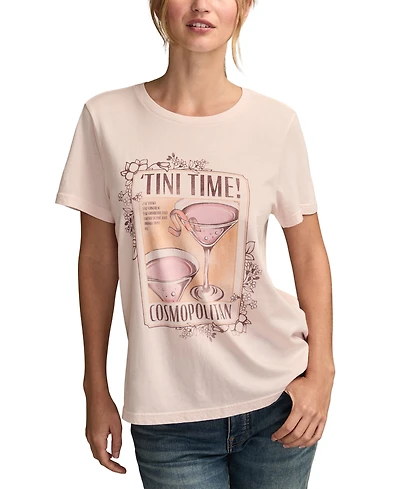 Lucky Brand Women's Martini Time Short-Sleeve T-Shirt