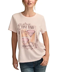 Lucky Brand Women's Martini Time Short-Sleeve T-Shirt