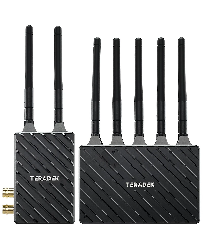 Teradek Bolt 4K Lt 1500 3G-sdi/Hdmi Wireless Transmitter and Receiver Deluxe Kit, 1500' Range, Gold Mount