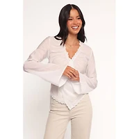 Petal and Pup Women's Adira Wrap Blouse