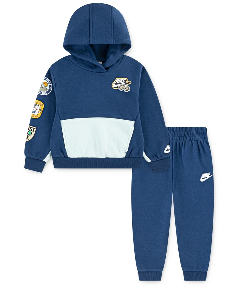 Nike Boys' Toddler 2T-4T Pull-On Hoodie and Pants, 2-Piece Set