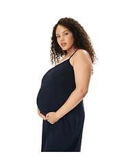 Motherhood Maternity Sleep Romper with Nursing Access