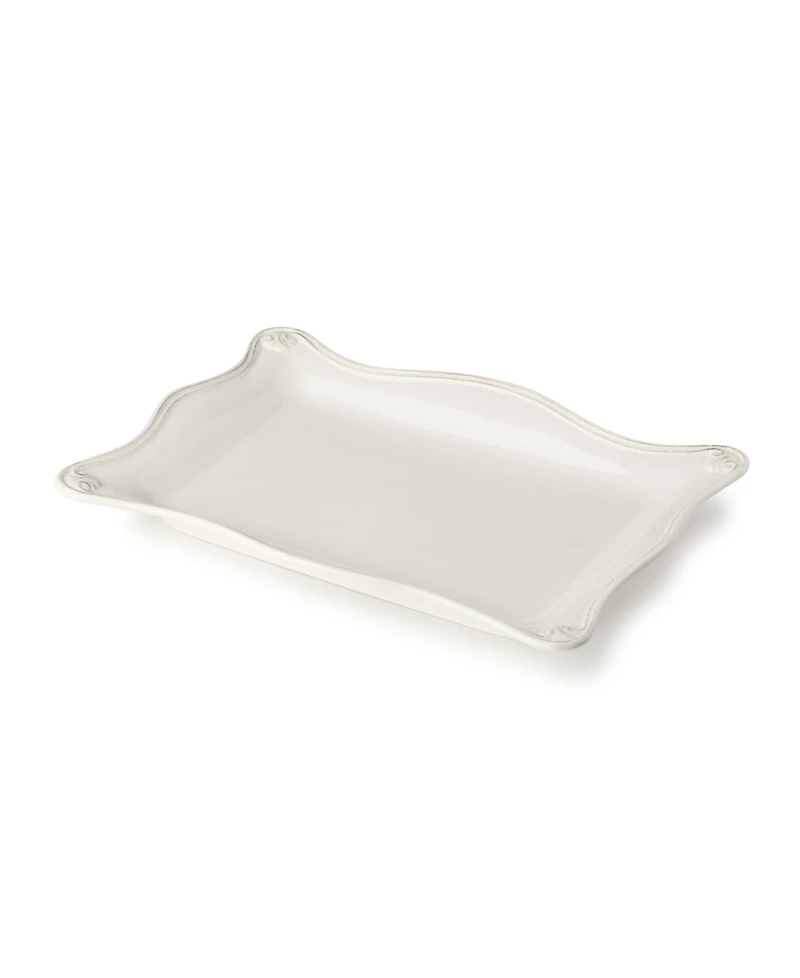 Certified International Heritage Scroll Rectangular Platter