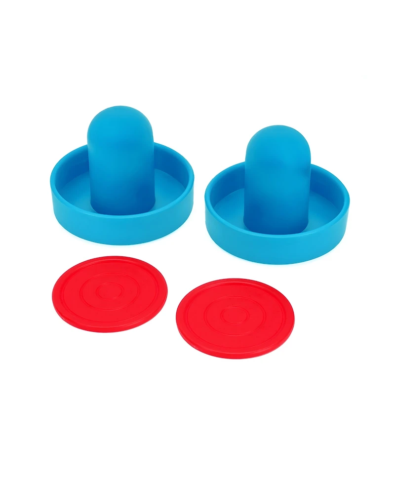 World Tech Toys Mickey Mouse Electronic Tabletop Air Hockey Wood