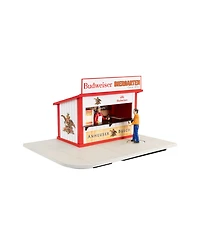 Lionel Anheuser Busch Budweiser Plug-Expand-Play Concession Stand O Gauge Model Train Accessory