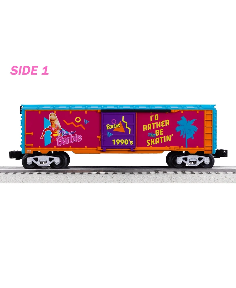 Lionel Barbie Mattel Barbie 1990s O Gauge Model Train Boxcar