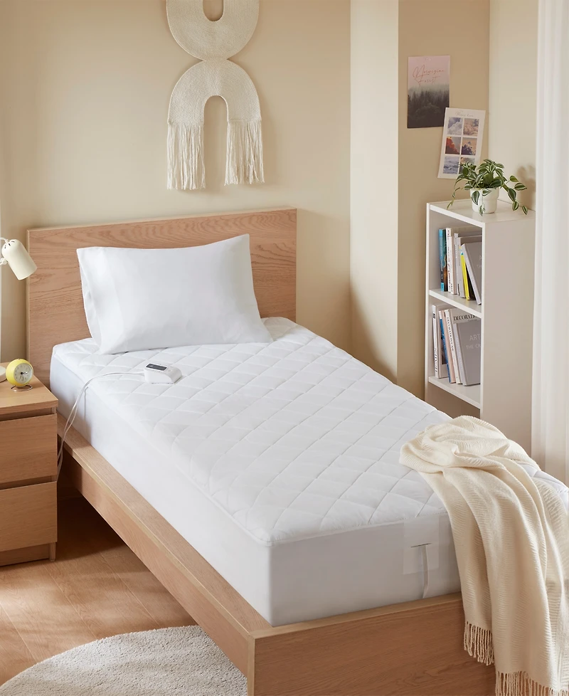 Serta Microfiber Zoned Heated Mattress Pad