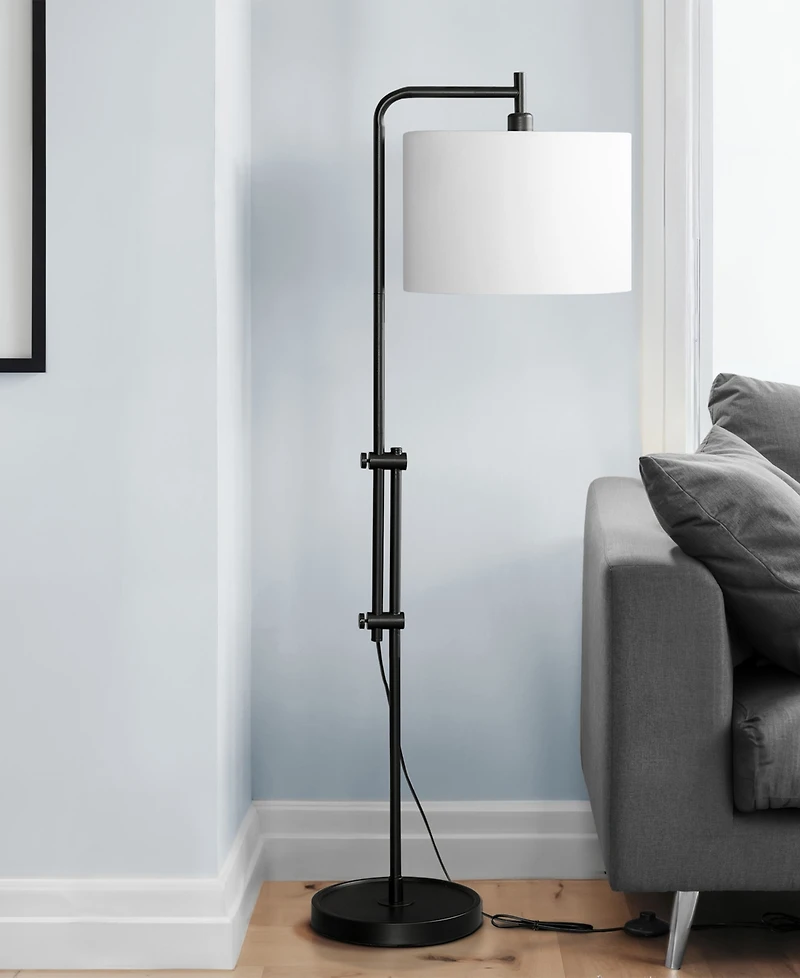 Monarch Specialties Lighting 63" Metal Arc Floor Lamp