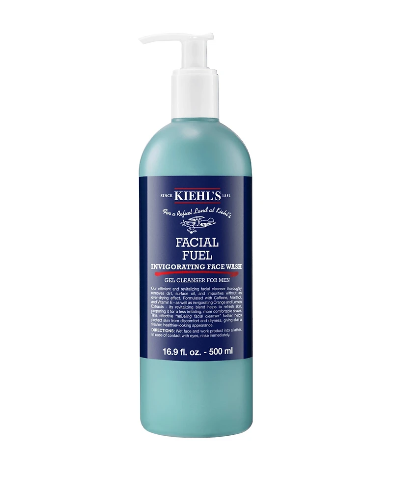 Kiehl's Since 1851 Facial Fuel Invigorating Face Wash, 16.9 oz.
