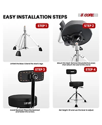 5Core Wireless Phone Charging Pad 15W Qi-Certified Fast Charger Mat Cargador