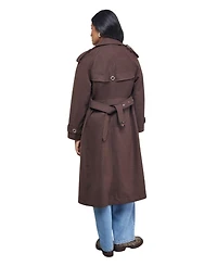Warehouse Women's Wool Mix Belted Trench Coat
