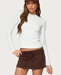 Edikted Women's Kiyan Long Sleeve T Shirt