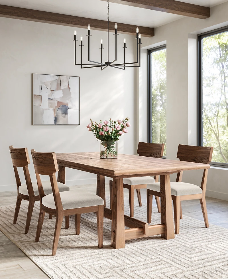 Universal Furniture Sienna Pc. Dining Set (Rect Table & Wood Side Chairs