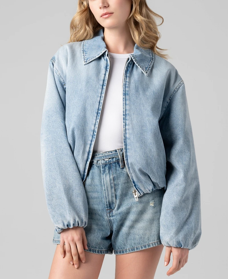 Blank Nyc Women's Bottomless Brunch Zip Front Jacket