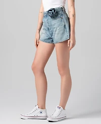 Blank Nyc Women's Zipper Fly Denim Shorts