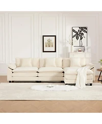 Streamdale Cloud Couch: Flexible, Modular Chenille Sofa for Ultimate Comfort