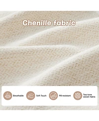 Streamdale Furniture Cloud Sectional Couch, Premium Chenille, Tufted, Ergonomic, Easy Install, Beige