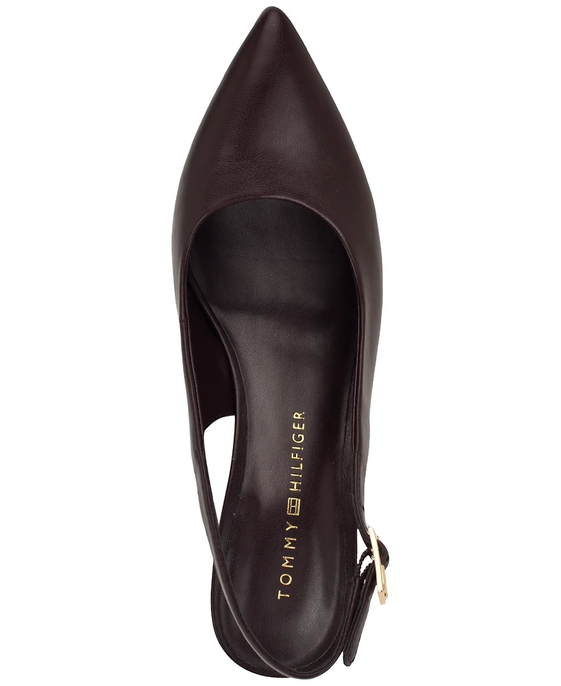 Tommy Hilfiger Women's Azalee High Block Heel Slingback Pumps