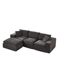 Streamdale Furniture Streamdale Modern Chenille Cloud Sofa