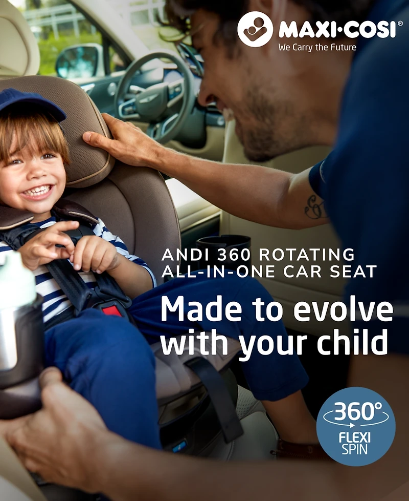 Maxi-Cosi Andi Baby and Toddler 360 Rotating All-in-One Convertible Car Seat
